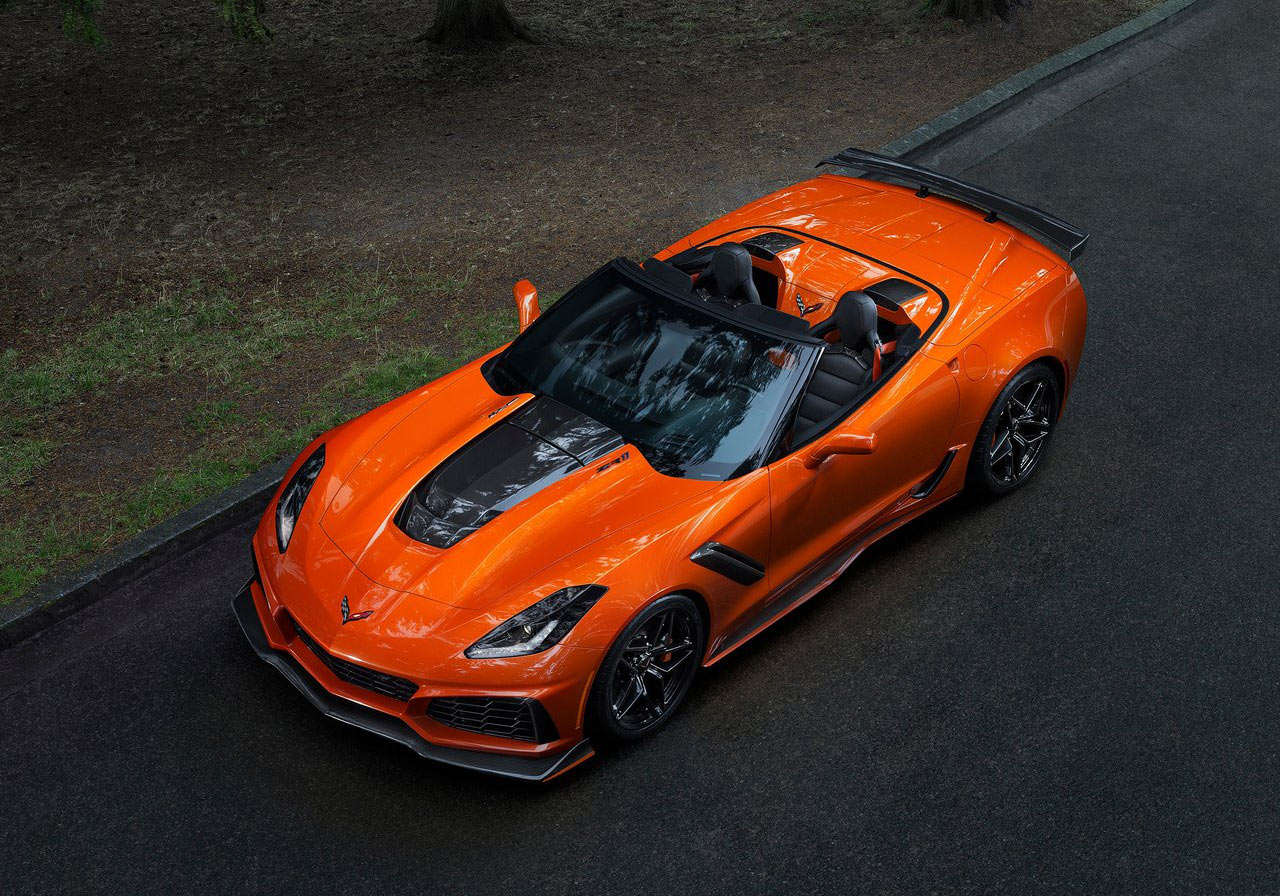 Los carros del Auto Show de Los Ángeles Chevrolet Corvette ZR1