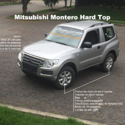 Mitsubishi Montero Hard Top: Infografía