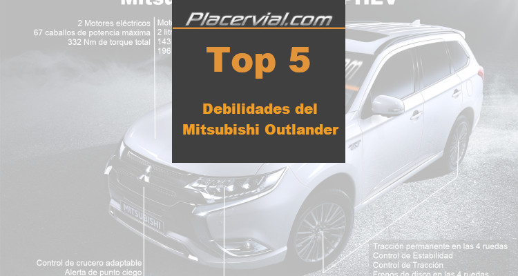 Top 5: Mitsubishi Outlander-Debilidades