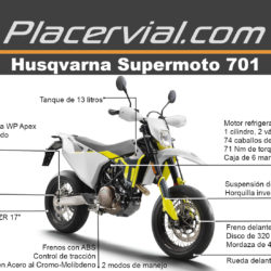 Husqvarna Supermoto 701: Infografía