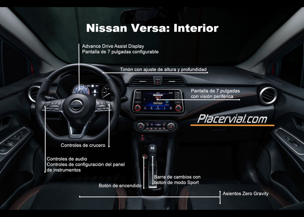 Esto es lo nuevo del Nissan Versa + Videos + Infografía