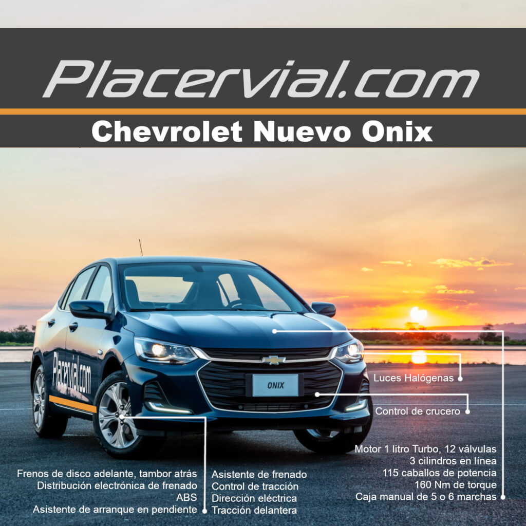Nuevo Chevrolet Onix: Infografía