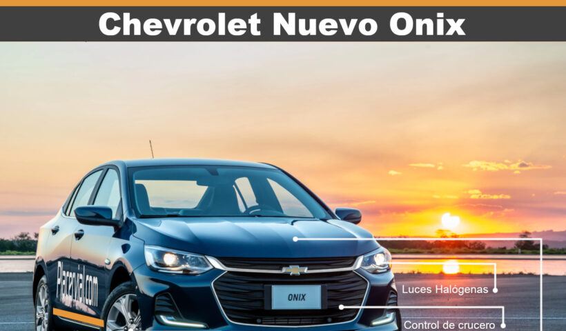 Nuevo Chevrolet Onix: Infografía