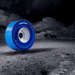 Moon rover tyres