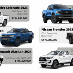 740 Cesta pick up - 134 a 180